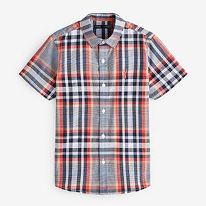 Grey/Red Check Shirt (3-12yrs)