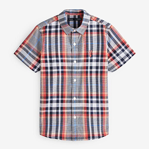 Grey/Red Check Shirt (3-12yrs)