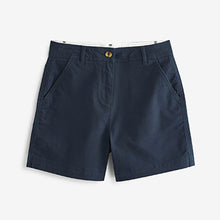 Load image into Gallery viewer, Navy Blue Chino Boy Shorts
