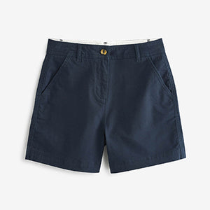 Navy Blue Chino Boy Shorts
