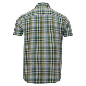 Dark Green Short Sleeve Oxford Shirt