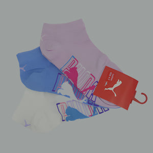 LDS.3 Pk Low Cut Grap.Socks