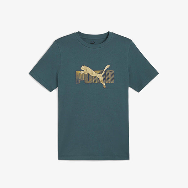 ESS+LOGO Holiday Tee M Gry