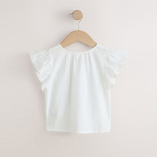 Load image into Gallery viewer, White Tie Front Blouse (3-12yrs)
