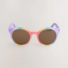 Load image into Gallery viewer, Lilac Purple Round Sunglasses

