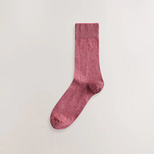 Load image into Gallery viewer, Blue/Green/Grey Embroidered Lasting Fresh Socks
