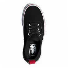 Load image into Gallery viewer, VANS AUTHENTIC BLACK/RED SHOES
