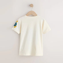 Load image into Gallery viewer, Ecru Sequin Sonic T-Shirt (3-12yrs)
