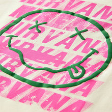 Load image into Gallery viewer, Yellow Nirvana Oversized Graphic T-Shirt (7-12yrs)
