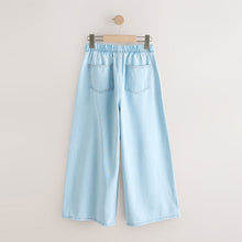 Load image into Gallery viewer, Light Blue Pullon Wide Leg Jeans (3-12yrs)
