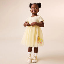 Load image into Gallery viewer, Yellow Duck Tutu Skirt Dress (6mths-6yrs)
