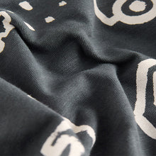 Load image into Gallery viewer, Black/White Digger Short Sleeve All-Over Print T-Shirt (3mths-6yrs)
