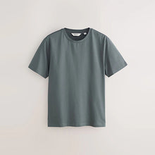 Load image into Gallery viewer, Green Deep Slim Fit Signature SUPIMA® Cotton Crew Neck T-Shirt
