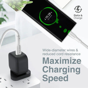 PROMATE High Tensile Strength Data & Charge USB-C Cable