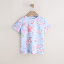 Load image into Gallery viewer, Blue Unicorn T-Shirt (3-12yrs)
