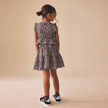 Load image into Gallery viewer, Animal Print Top And Skirt Set (3-12yrs)
