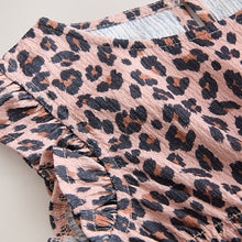 Load image into Gallery viewer, Animal Print Top And Skirt Set (3-12yrs)
