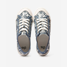 Load image into Gallery viewer, OPIACE Women&#39;s Sneakers In Navy Canvas
