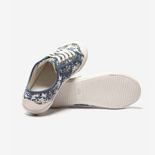 Load image into Gallery viewer, OPIACE Women&#39;s Sneakers In Navy Canvas
