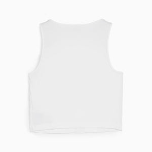 CLAS.Ribbed Crop Top WhT