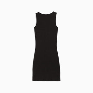 CLAS.Ribbed Dress BLK