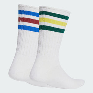Ribbed Crew Socks 2 Pairs
