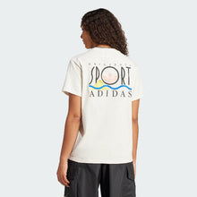 Load image into Gallery viewer, Graphic adidas Sports Loose 3-Stripes Tee
