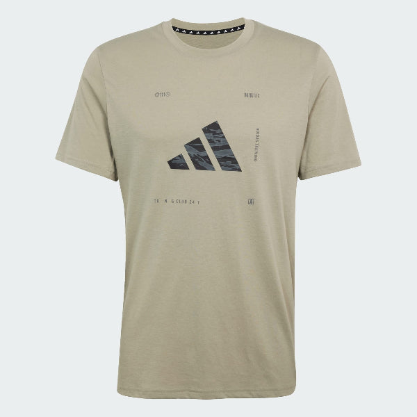 Climacool Training Camo Logo Graphic Tee