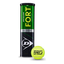 Load image into Gallery viewer, Dunlop Fort All Court 4 Ball Tube
