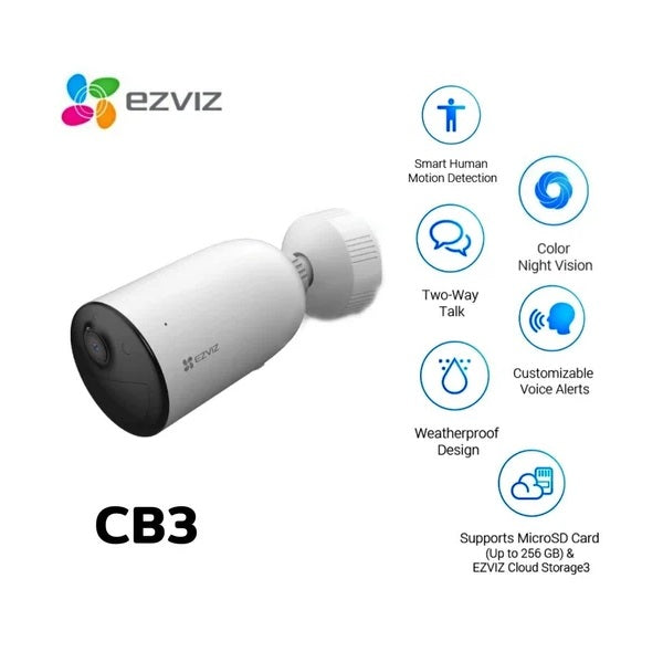 EZVIZ CB3: Standalone Smart Home Battery Camera