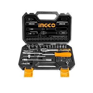 INGCO 45PCS 1/4" SOCKET SET