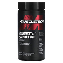 Load image into Gallery viewer, Muscletech Hydroxycut Hardcore Elite 110caps
