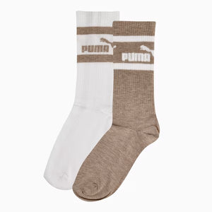 Mns 2 Pk Mid Calf Logo Sock