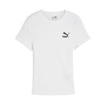 Load image into Gallery viewer, CLAS.Ribbed Slim Tee WhT
