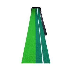 Indoor Golf Putting Green Golf Training Putting Mat Tracks With Auto Ball Return