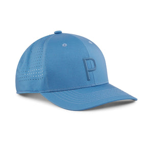 Tech P Snapback Cap Blu