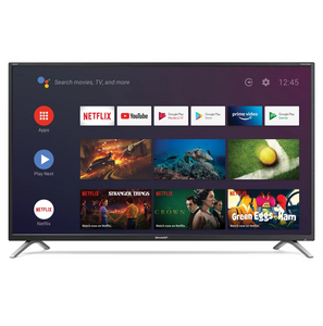 SHARP 42" Full HD Smart LED TV Android 11 Netflix YouTube Chromecast-Built in with Google Assistant