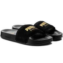 Load image into Gallery viewer, Leadcat Suede Puma Black SANDAL - Allsport
