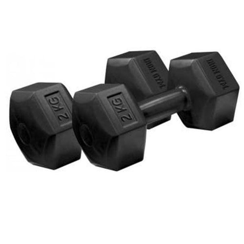 IRON GYM® Fixed Hex Dumbbell 2KG X 2 - Allsport