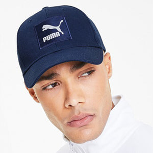 Classics Archive Logo Label Baseball Cap - Peacoat - Allsport