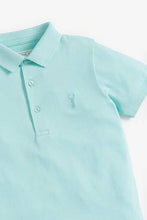 Load image into Gallery viewer, Poloshirt Pastel Mint ( 3 to 12 yrs) - Allsport
