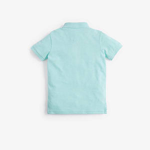 Poloshirt Short Sleeves Mint  (4-12yrs) - Allsport