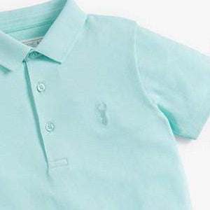 Poloshirt Short Sleeves Mint  (4-12yrs) - Allsport