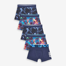 Load image into Gallery viewer, Multi Lightning 5 Pack Trunks (3-12yrs) - Allsport
