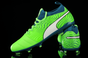 PUMA ONE 18.3 FG Green Gecko FOOTBALL SHOES - Allsport