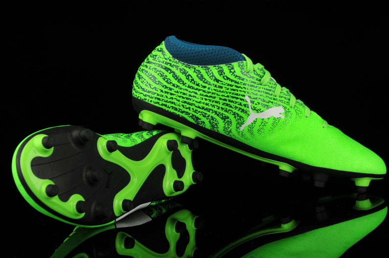 PUMA ONE 18.4 FG Green Gecko FOOTBALL SHOES