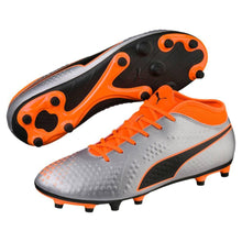 Load image into Gallery viewer, PUMA ONE 4 Syn FG Puma Silver FOOTBALL SHOES - Allsport
