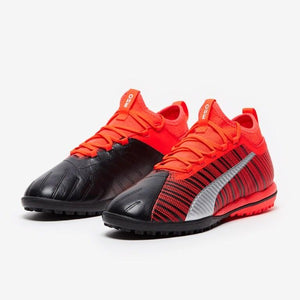 ONE 5.3 TT  BLK-Nrgy Red- FOOTBALL SHOES - Allsport