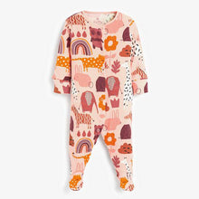 Load image into Gallery viewer, 3 Pack Printed Sleepsuits (0-18mths) - Allsport
