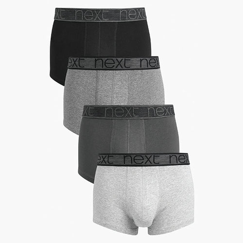 Grey Hipsters Four Pack - Allsport